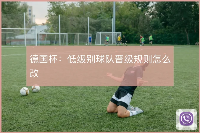 德国杯:低级别球队晋级规则怎么改